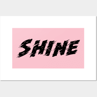 Shine in Christ tees Posters and Art